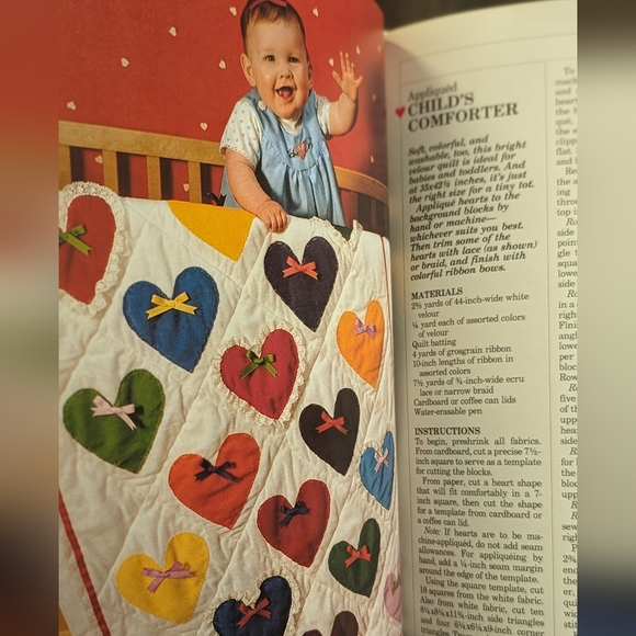 Vintage Hearts Arts Crafts Sewing - Picture 10 of 15